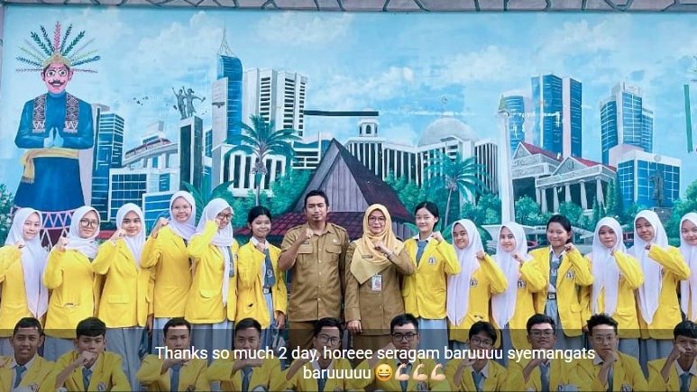 PELAKSANAAN UPACARA BENDERA SMKN 43 JAKARTA, " MEMBANGUN DISIPLIN DAN KARAKTER MURID"